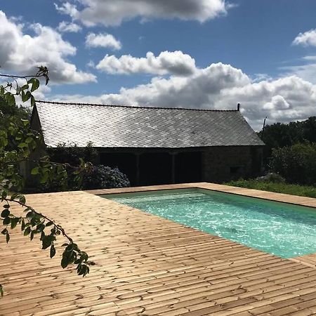 La Lande Du Rest - Le Quillio Magnifique Ancienne Ferme De Notables Avec Piscine Chauffee Villa Exterior photo