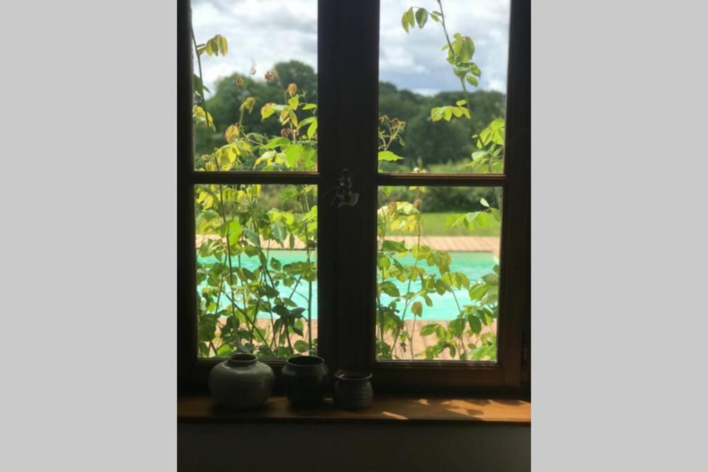 La Lande Du Rest - Le Quillio Magnifique Ancienne Ferme De Notables Avec Piscine Chauffee Villa Exterior photo